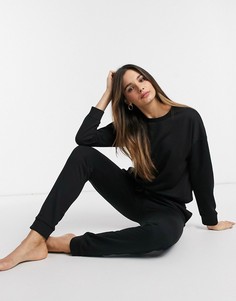 Комплект из свитшота и джоггеров ASOS DESIGN-Черный