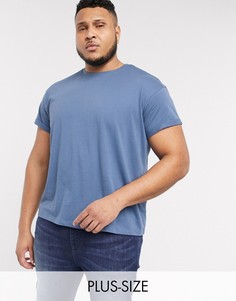 Синяя футболка New Look PLUS-Синий