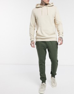 Джоггеры цвета хаки Topman-Зеленый