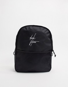 Черный рюкзак ASOS DESIGN DARK FUTURE-Коричневый