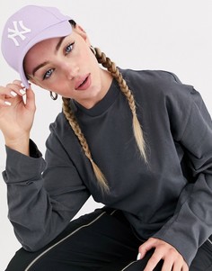 Лиловая кепка New Era NY 9Forty-Фиолетовый