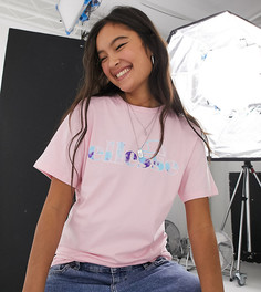 Футболка с логотипом тай-дай Ellesse-Розовый