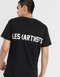 Черная футболка Les (Art)ists-Черный