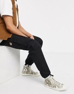Черные брюки карго Carhartt WIP-Черный