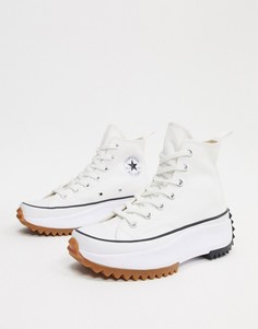 Белые походные кеды Converse Run Star-Белый