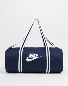 Темно-синяя спортивная сумка Nike-Темно-синий