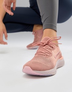 Розовые кроссовки Nike Running-Розовый