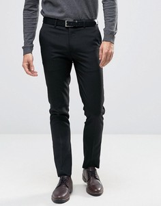Черные брюки скинни River Island-Черный
