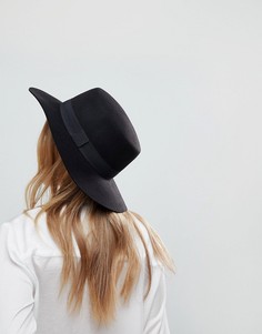 Шляпа канотье регулируемого размера ASOS-Черный