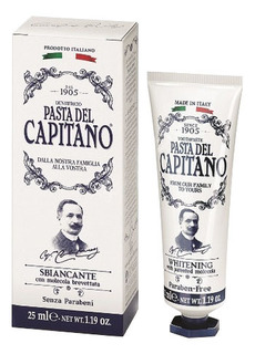 Зубная паста Pasta del Capitano Отбеливающая 25 мл