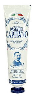 Зубная паста Pasta del Capitano Whitening отбеливающая 75 мл