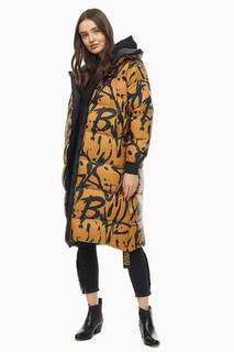 Пуховик женский Bomboogie CW5980TTJP2 605 желтый 0 IT