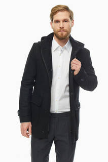 Пальто мужское ABSOLUTEX 2017 черное 54/182 RU