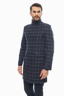 Пальто мужское ABSOLUTEX 5018-1S синее 46/176 RU