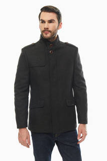 Пальто мужское ABSOLUTEX 0314-2 коричневое 54/176 RU
