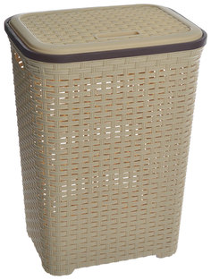 Корзина для белья Dunya Plastik Раддан 5006