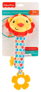 Пищалка с прорезывателем Fisher-Price Лев