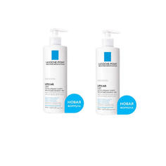 Комплект молочко без отдушки La Roche-Posay Lipikar 2X400 мл