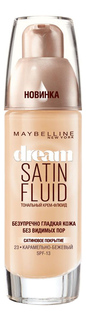 Тональный крем Maybelline New York Dream Satin Fluid тон 023 Карамельно-бежевый