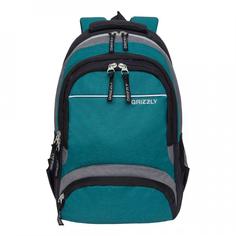 Рюкзак мужской Grizzly RU-035-2 бирюзовый