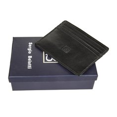 Визитница мужская Sergio Belotti 2236 milano black