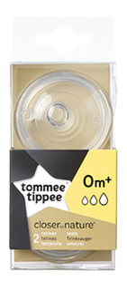 Соска tommee tippee Close To Nature переменный поток 2 шт.