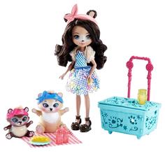 Игровой набор Enchantimals Кукла Брен Миша с набором FCC64 Mattel