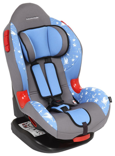 Автокресло Leader Kids Drive Голубой принт группа 1/2, Grey