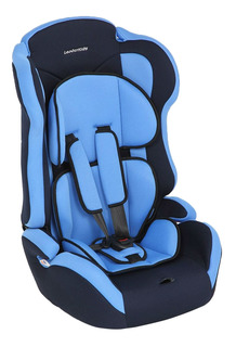 Автокресло Атлантик сине-голубое от 9 до 36 кг Leader Kids