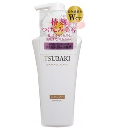 Восстанавливающий шампунь Damage Care Shampoo Tsubaki, Shiseido 500 мл