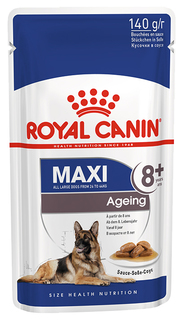 Влажный корм для собак ROYAL CANIN Maxi Ageing 8+, для пожилых, мясо, 10шт по 140г