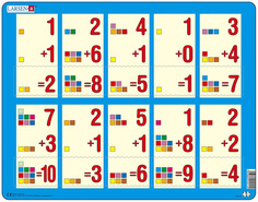 Игровой набор Larsen AR11 Сложение 1-10a на 10 деталей