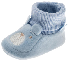 Пинетки Chicco голубые р. 17