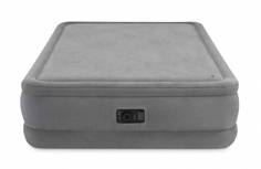 Надувная кровать INTEX Foam Top Airbed, Queen, со встроенным насосом, 152*203*51 см