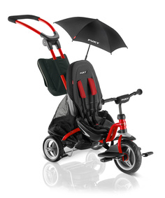 Велосипед трехколесный Puky CAT S6 Ceety 2018 красный, черный
