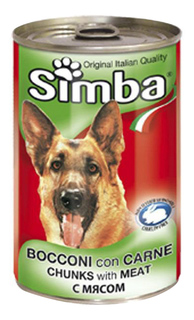 Консервы для собак Simba, мясо, 415г