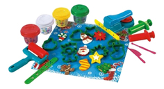 Набор для лепки из пластилина Playgo Новогодняя выпечка Play&Go