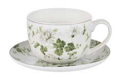 Чашка с блюдцем Веста 400 мл Anna Lafarg 56966