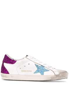 Golden Goose кеды Superstar с блестками