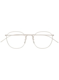 Oliver Peoples Jacno engraved round-frame glasses