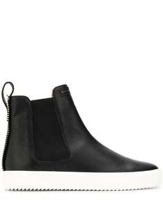 Giuseppe Zanotti кеды с эластичными вставками