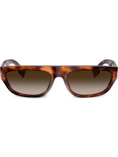 Burberry Eyewear солнцезащитные очки черепаховой расцветки
