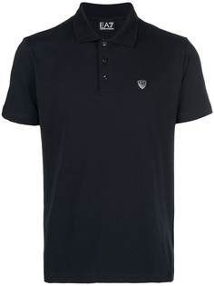 Ea7 Emporio Armani футболка-поло с логотипом