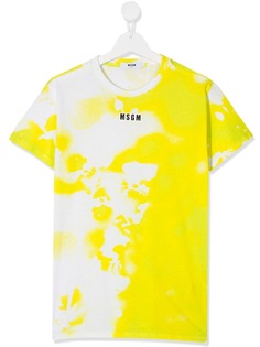 Msgm Kids TEEN abstract print T-shirt