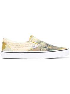 Vans слипоны Skull