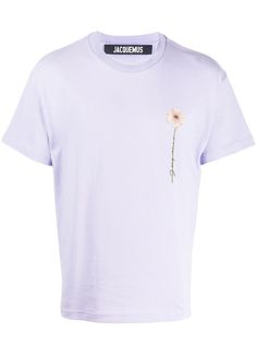 Jacquemus футболка Fleur с вышитым логотипом