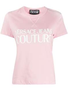 Versace Jeans Couture футболка с круглым вырезом и логотипом