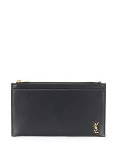 Saint Laurent клатч на молнии