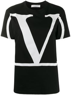 Valentino футболка с логотипом VLogo