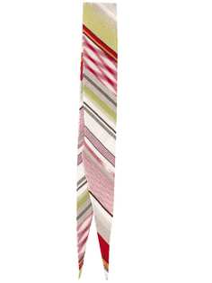 Missoni шарф в рубчик с заостренными концами